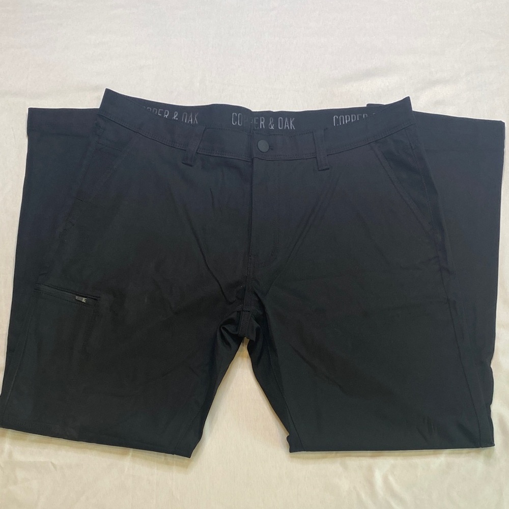 NWOT Copper & Oak Men's Black‎ Cargo Pants